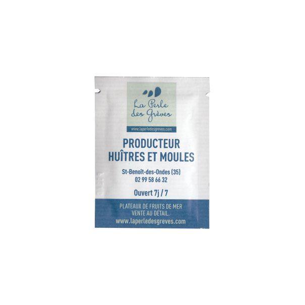 lingette hydroalcool personnalisee avec logo publicitaire